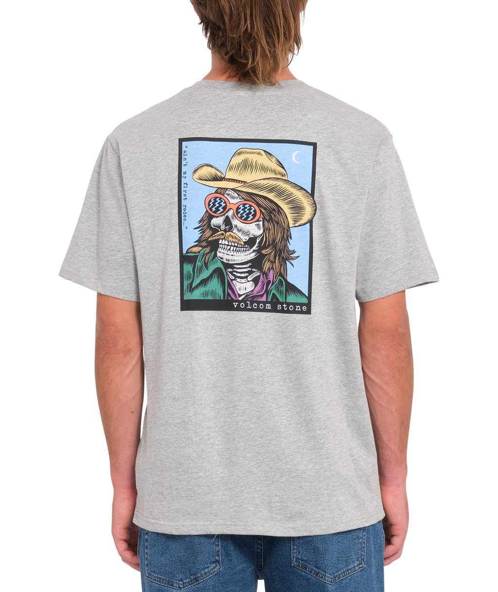 Volcom Scowboy Hth Short Sleeve T-Shirt - Heather Grey
