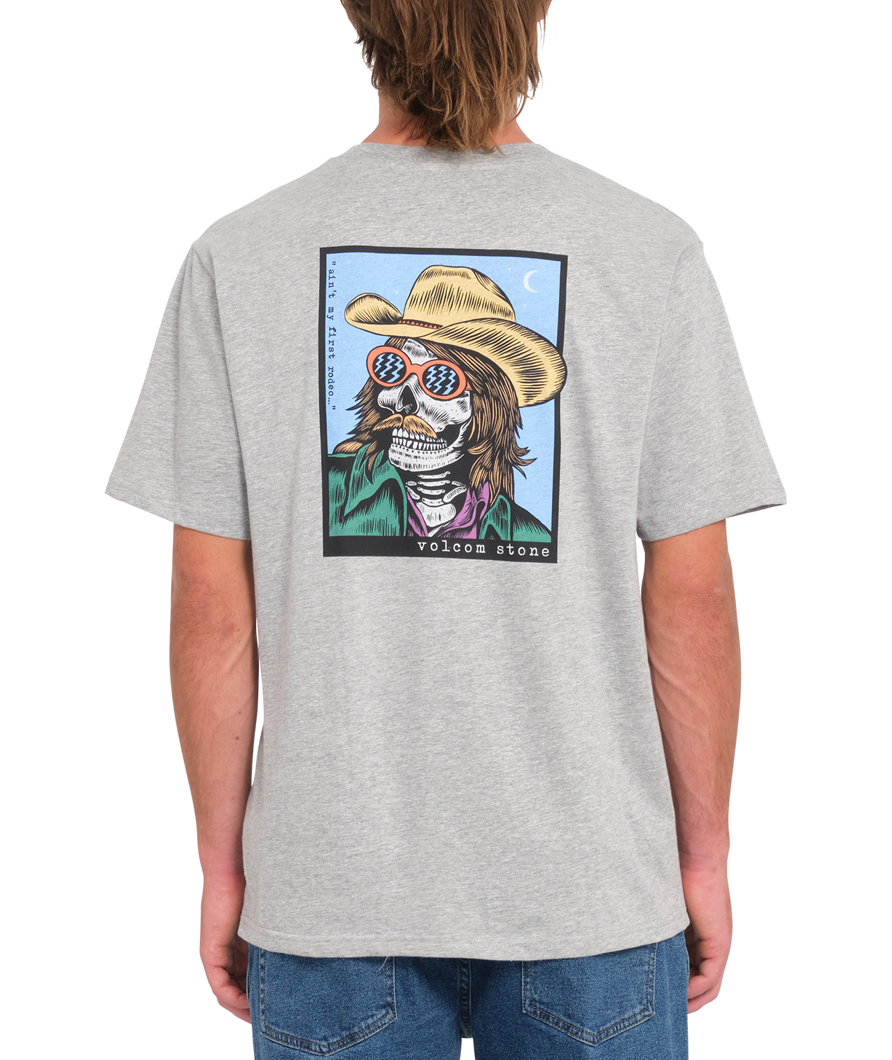 Volcom Scowboy Hth Short Sleeve T-Shirt - Heather Grey