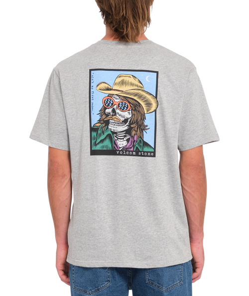 Volcom Scowboy Hth Short Sleeve T-Shirt - Heather Grey