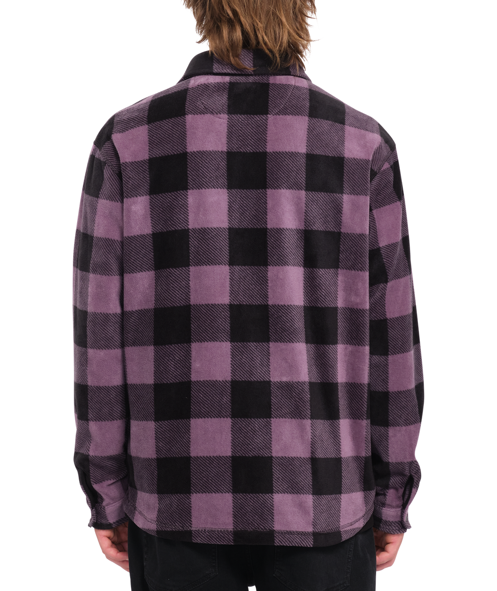 Sobrecamisa Volcom Bowered Light Ls - Vintage Violet