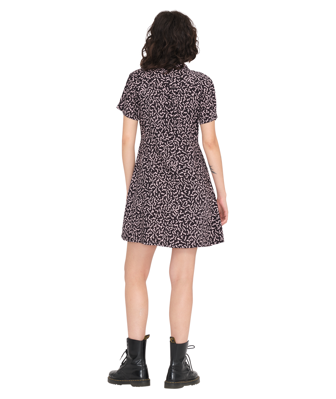 Vestido Volcom Stormy Tropix Dress - Black