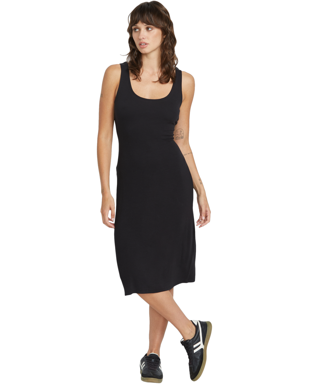 Vestido Volcom Rizzled Dress - Black