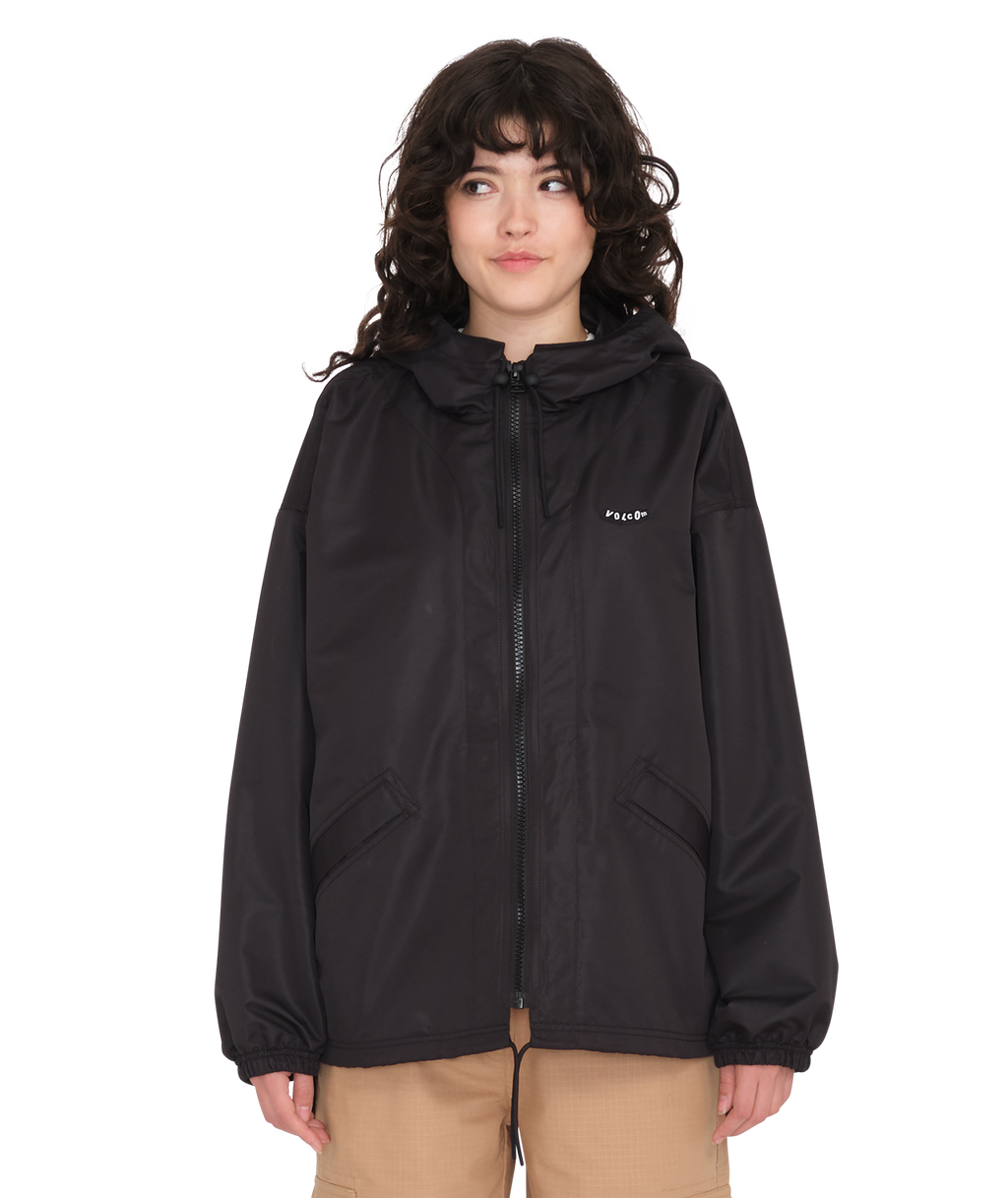 Casaco de Mulher Volcom Play'N Stoned Parka - Preto