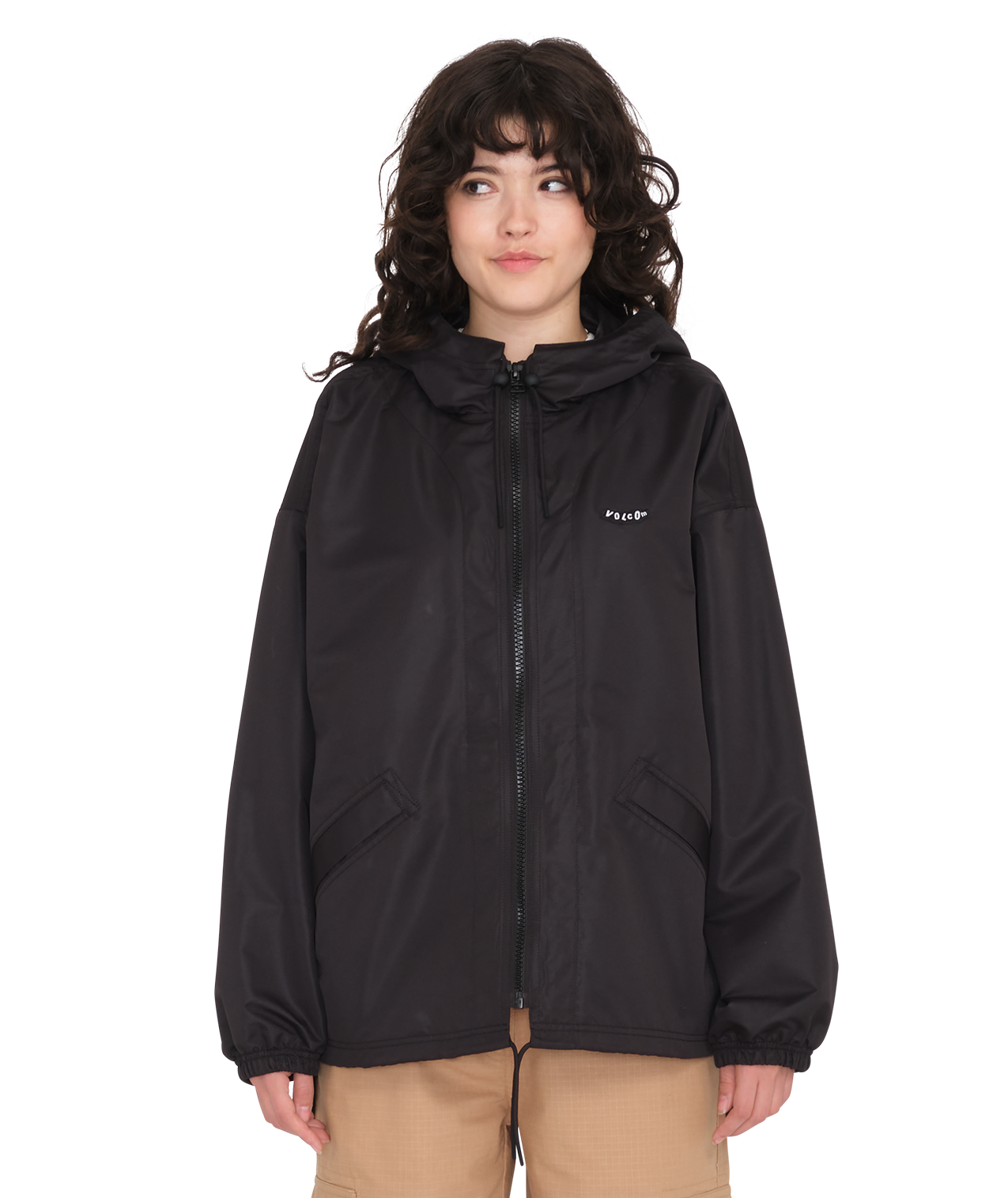 Casaco de Mulher Volcom Play'N Stoned Parka - Preto