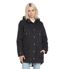 Casaco Mulher Volcom Walk On By 5K Parka - Vlc Preto