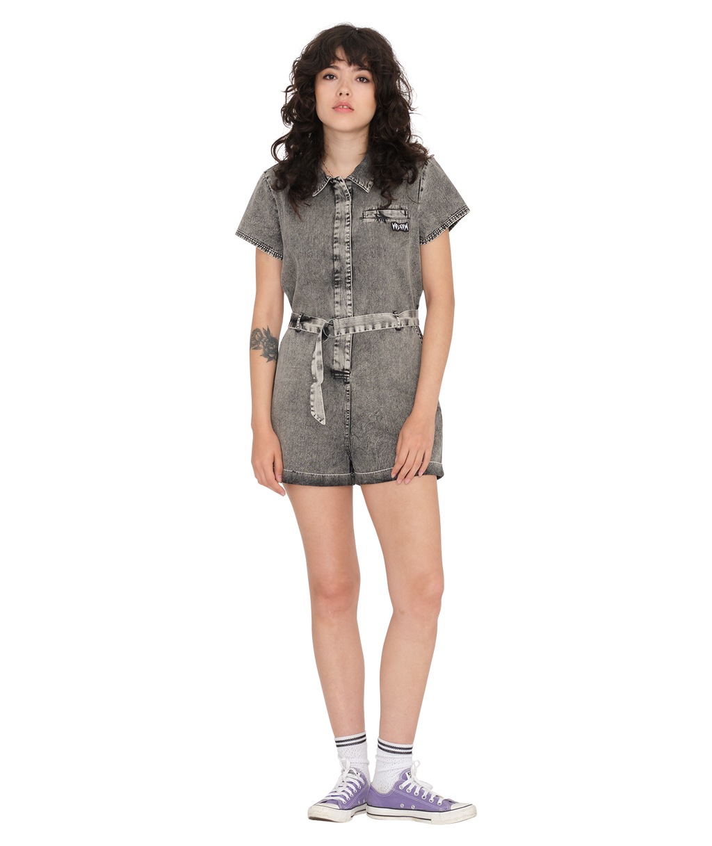 Volcom Asphalt Romper - Black