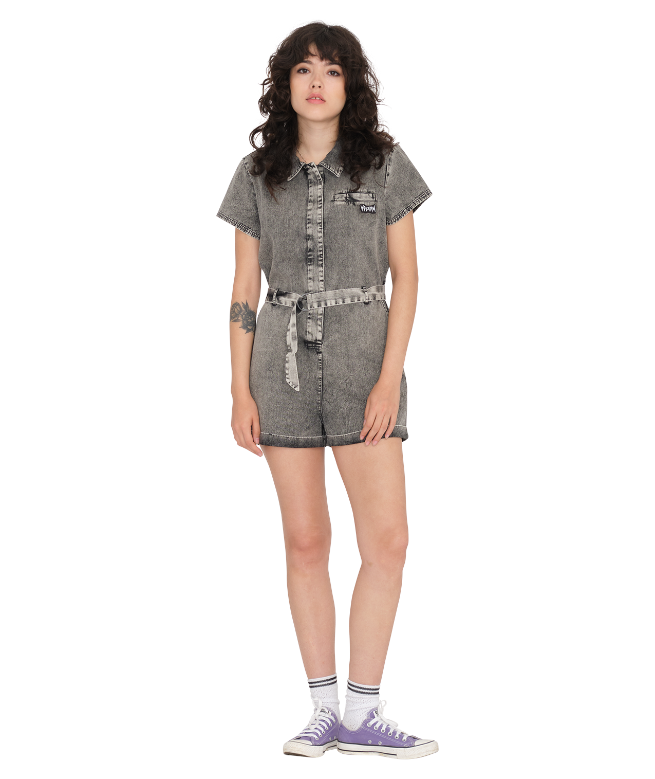 Volcom Asphalt Romper - Black