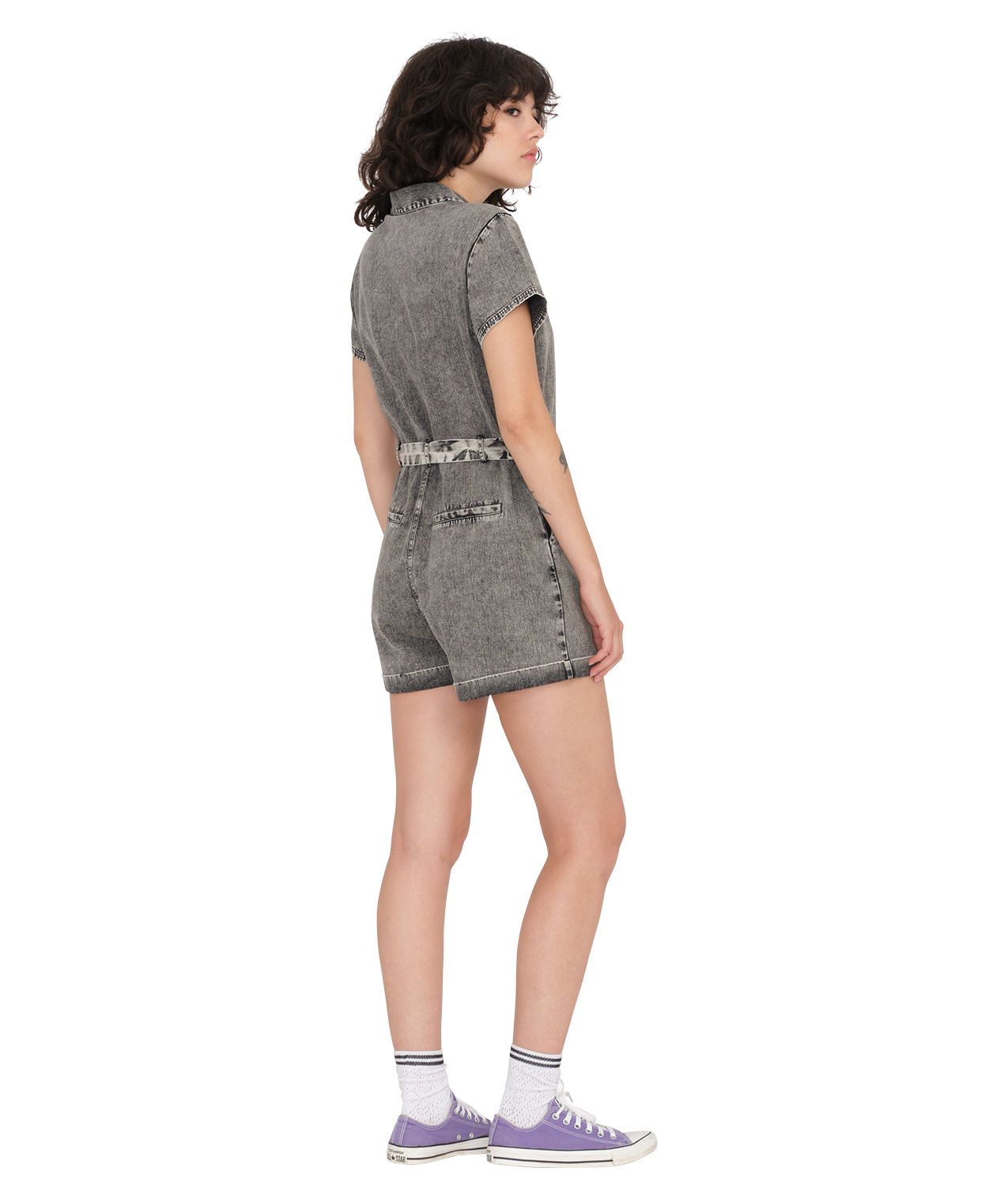 Volcom Asphalt Romper - Black