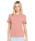 Volcom Solid Stone Emb Tee - Mauve Rose Mädchen T-Shirt