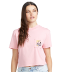 Maglietta da donna Volcom Pocket Dial Tee - Guava