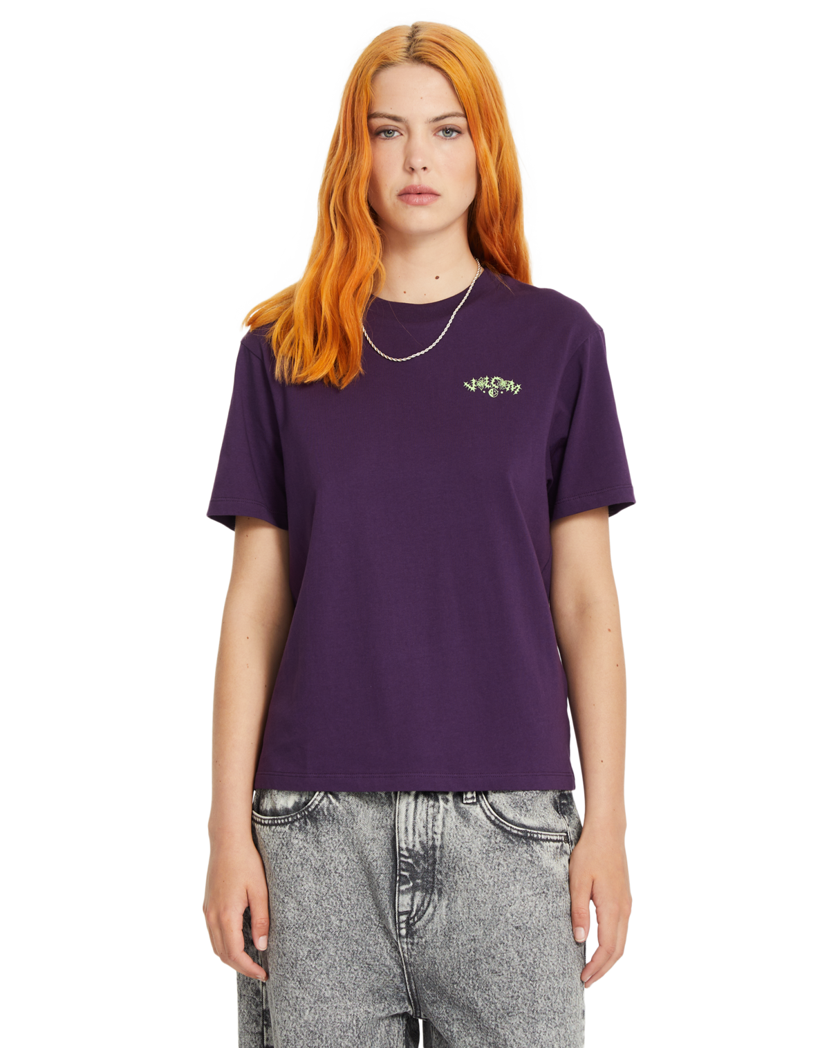 Maglietta da donna Volcom Radical Daze Up - Grape Royale