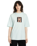 Volcom Downtown Tee für Damen - Cloud Blue