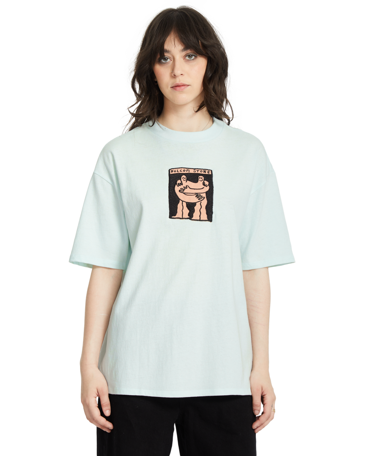 Maglietta da donna Volcom Downtown Tee - Cloud Blue