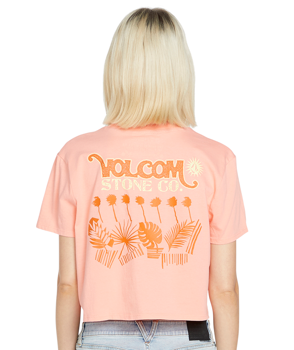 Volcom Pocket Dial Tee - Reef Pink Women's T-Shirt