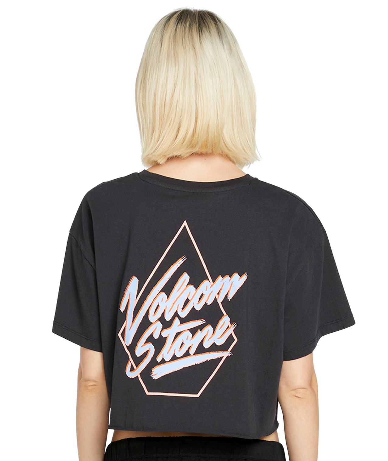 Mädchen T-Shirt Volcom Just A Trim - Schwarz