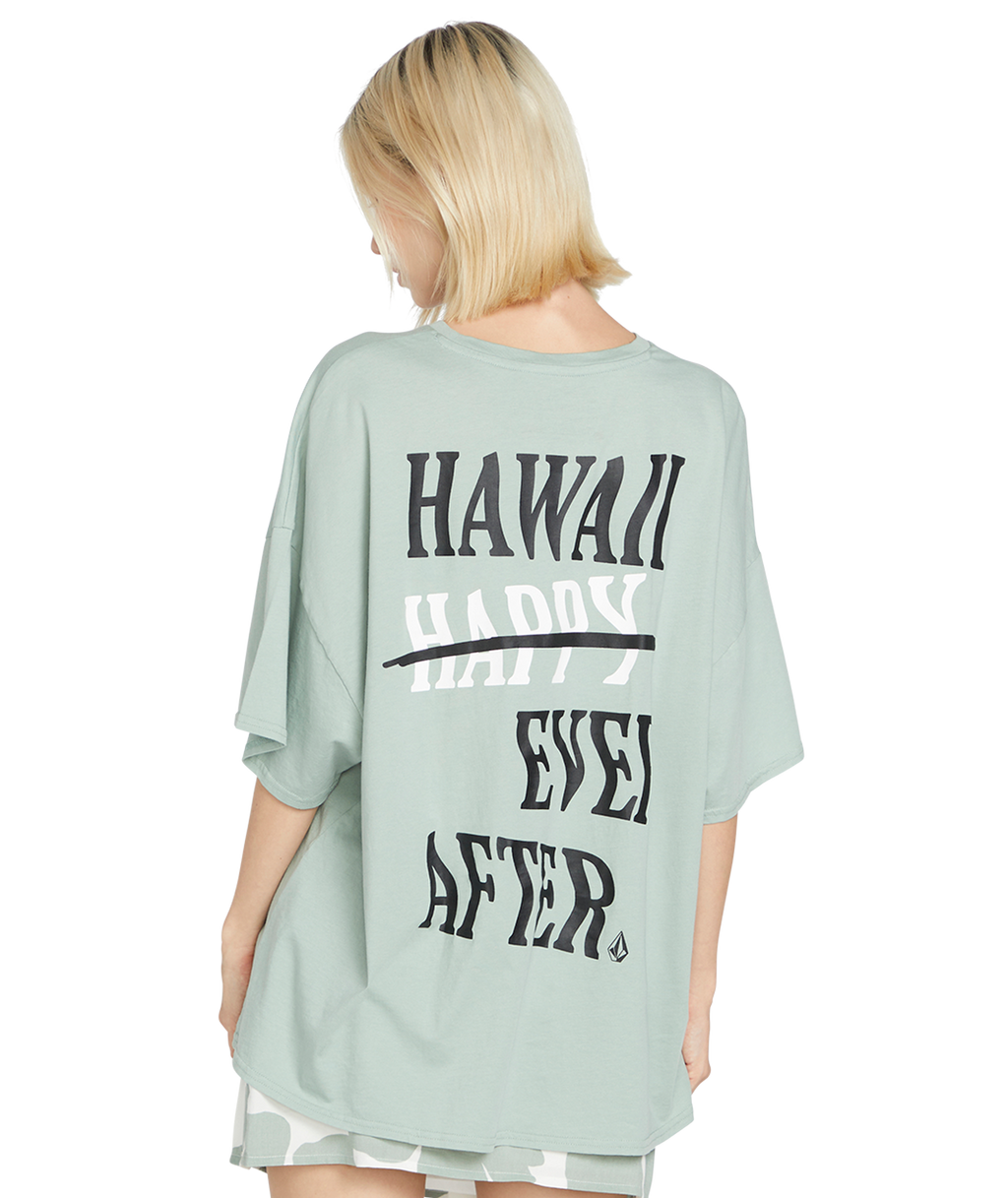Camiseta de chica Volcom Coco Ho My Guys Tee - Sea Glass