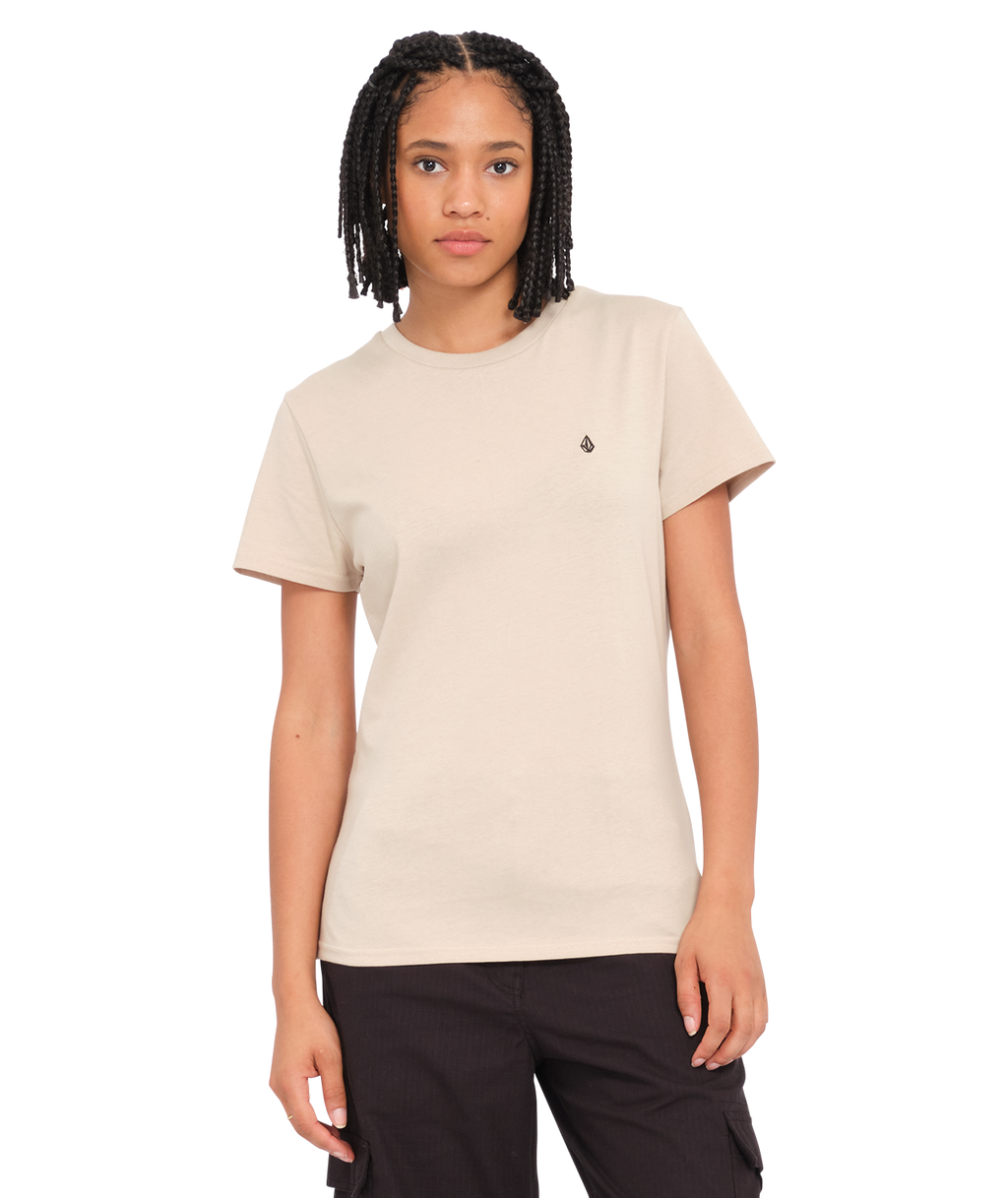 Volcom Stone Blanks Tee - Light Khaki Women's T-Shirt