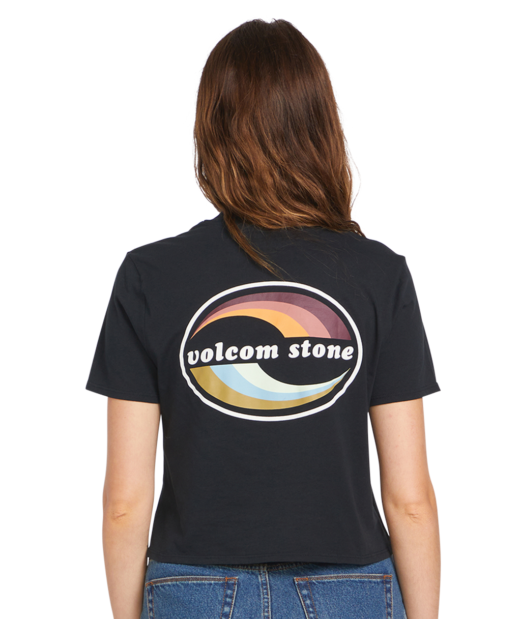 T-shirt feminina Volcom Pocket Dial Tee - Preto