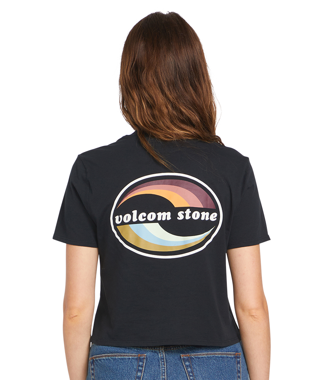 Volcom Pocket Dial Tee - Black Women's T-Shirt