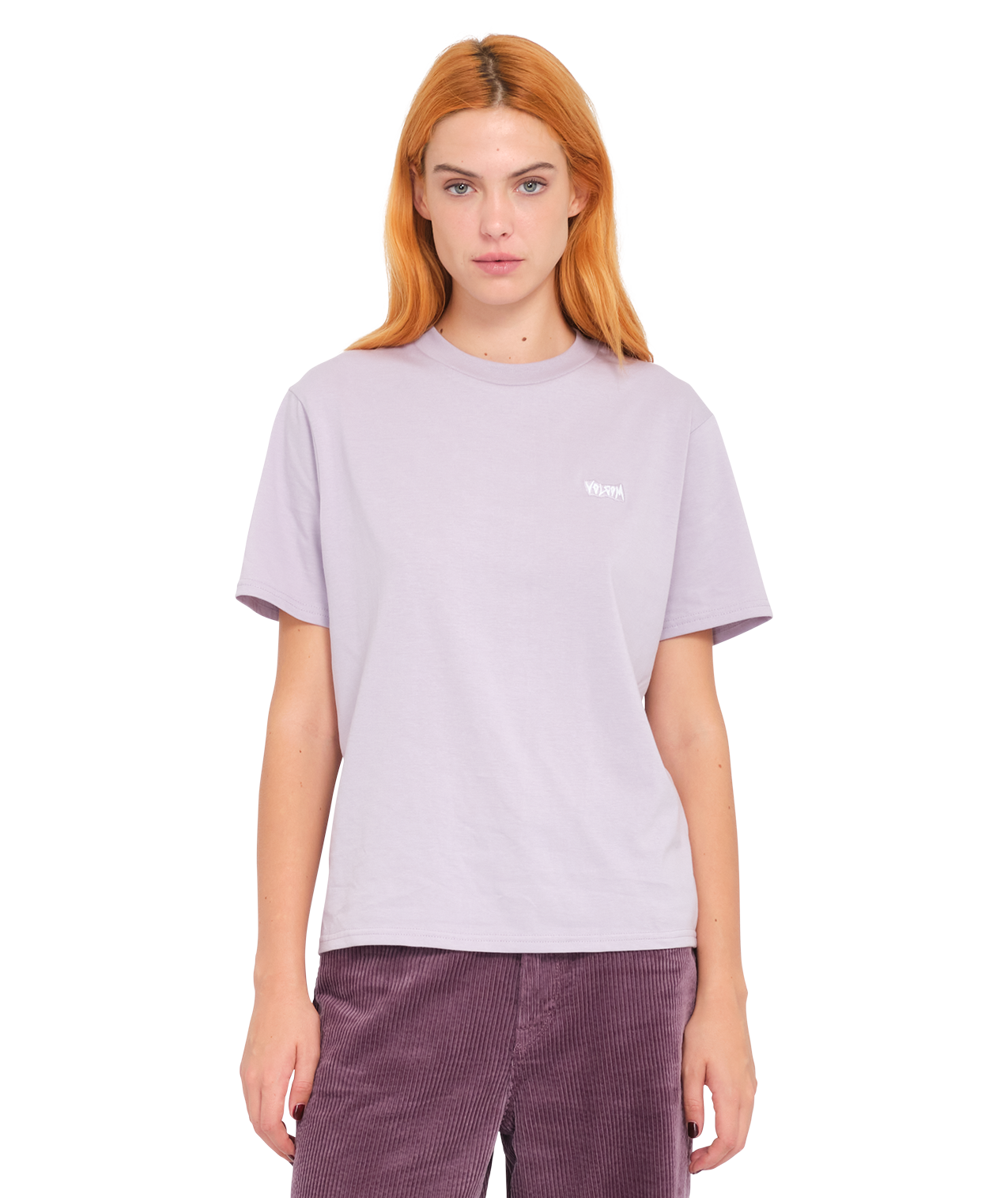 Volcom Spikstone Tee - Light Purple Girl's T-shirt