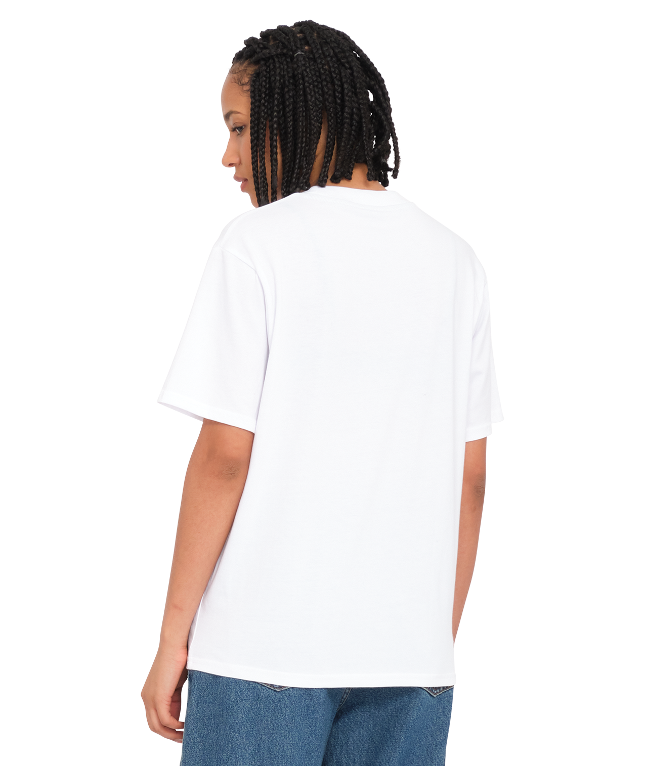 Mädchen T-Shirt Volcom Spikstone Tee - Weiß