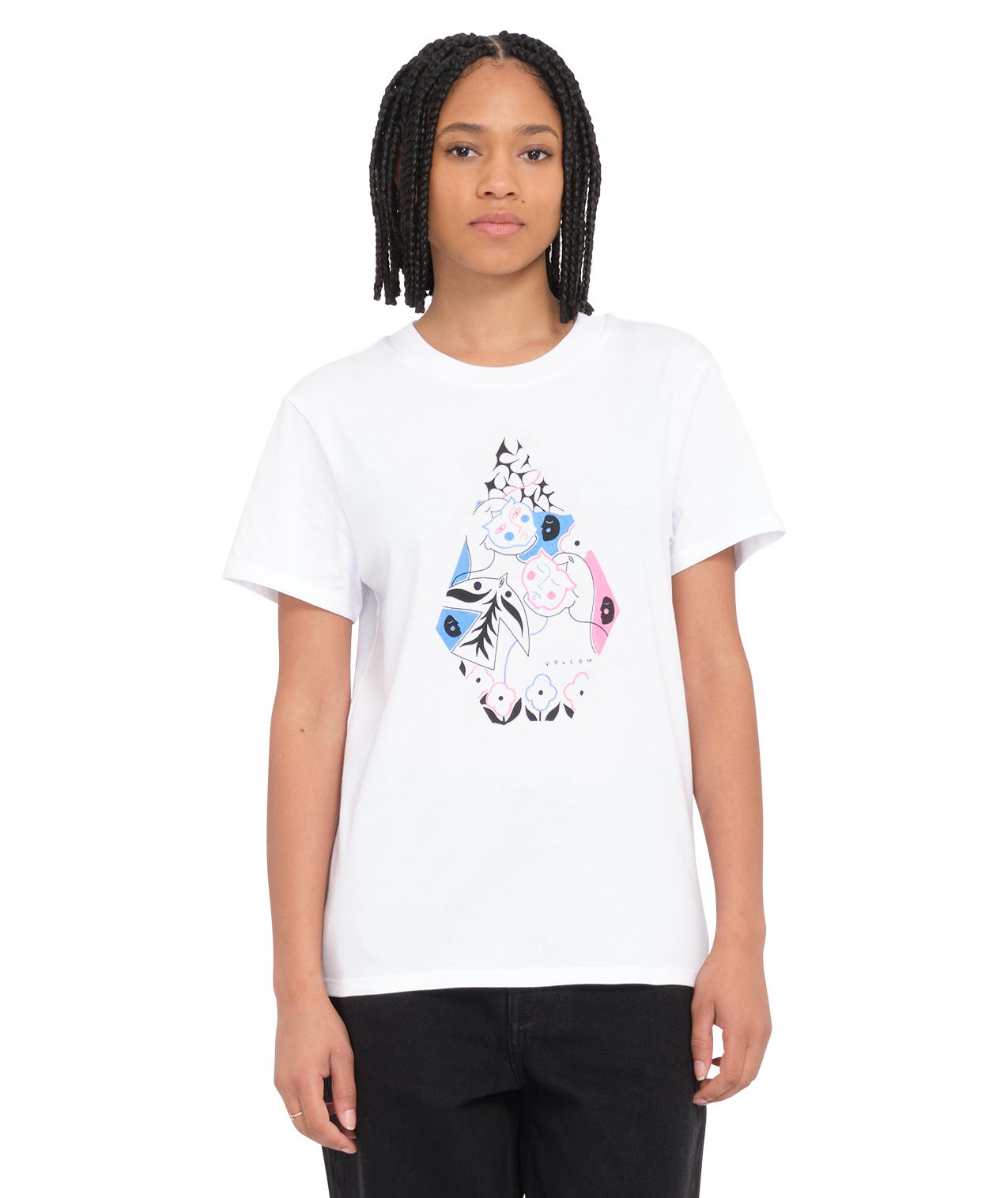 Volcom Radical Daze Tee - White Women's T-Shirt
