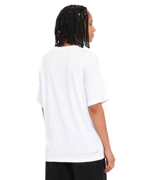 Camiseta de chica Volcom Ride The Tee - White