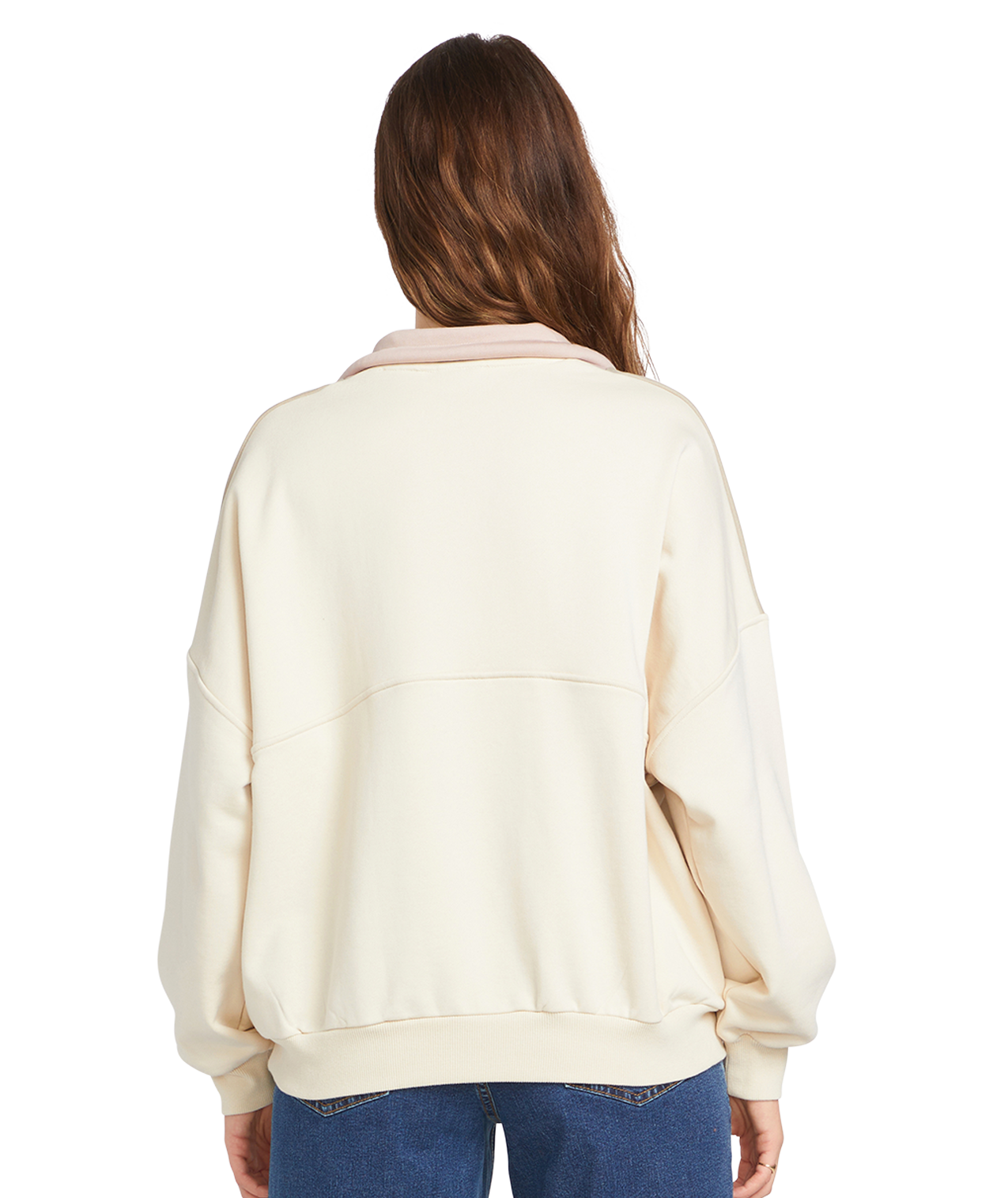 Sudadera con capucha Mujer Volcom Reetrostone - Cloud