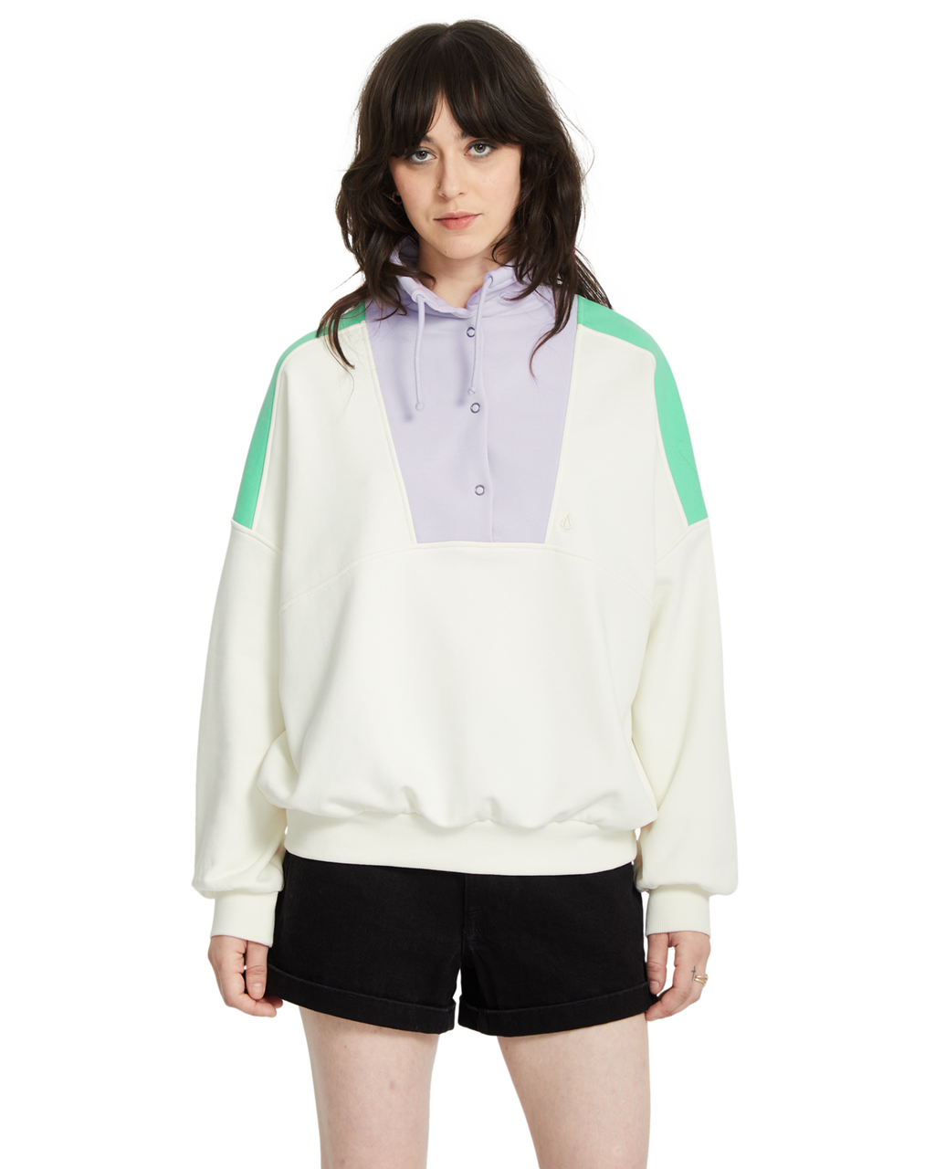 Volcom Women's Reetrostone Hoodie - Multi