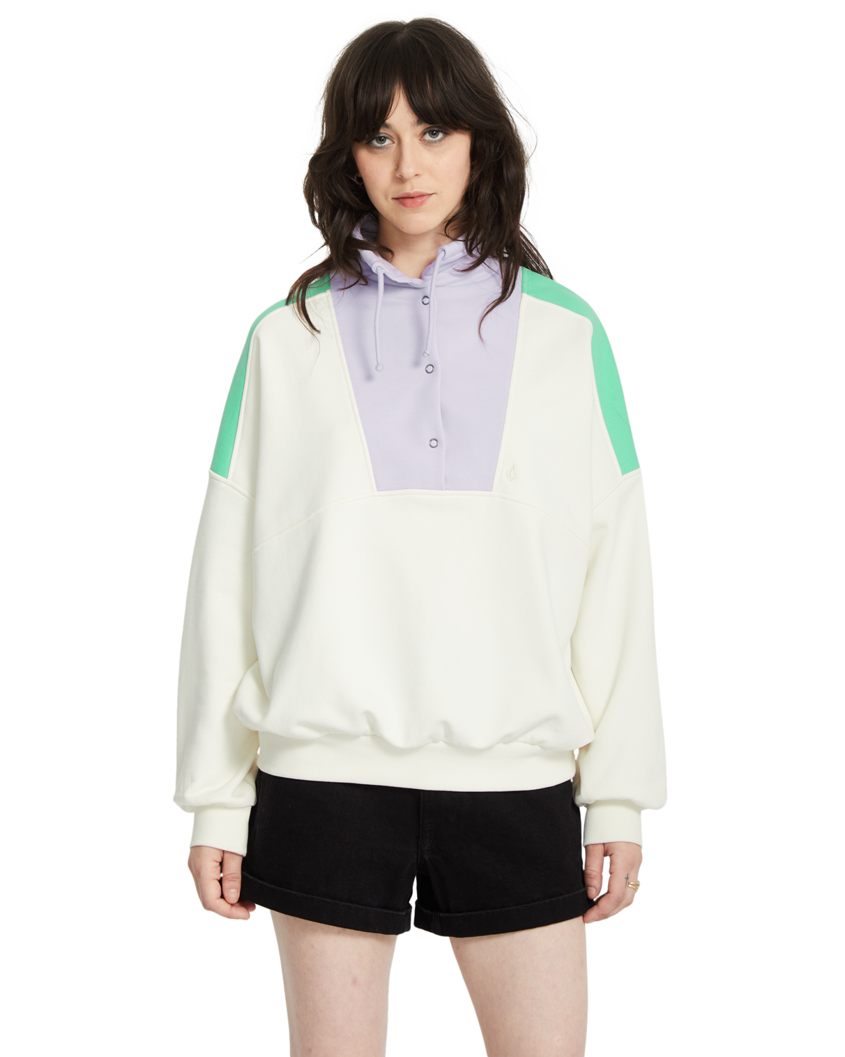 Volcom Women's Reetrostone Hoodie - Multi