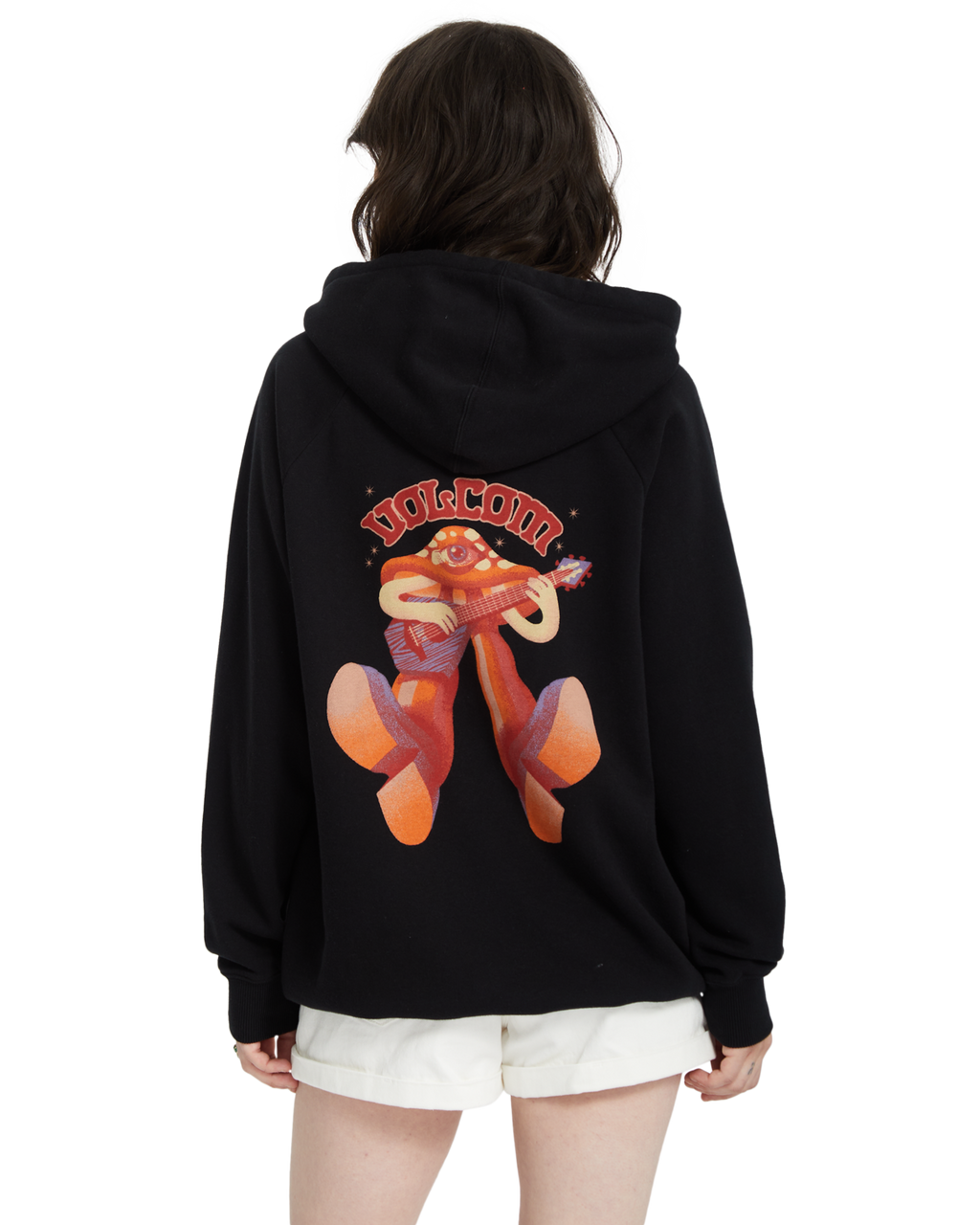 Volcom Truly Stoked Bf Women's Hoodie - Volcom Black
