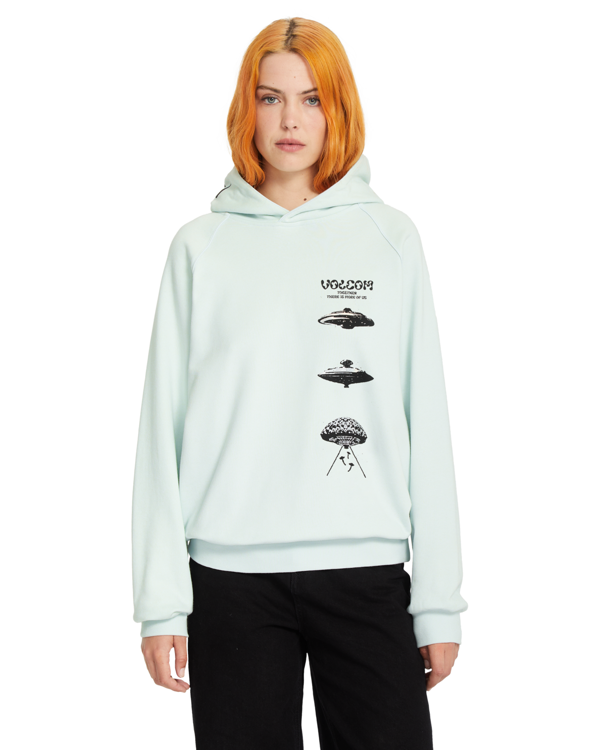 Volcom Women's Fa Filip Rygalski Hoodie - Cloud Blue