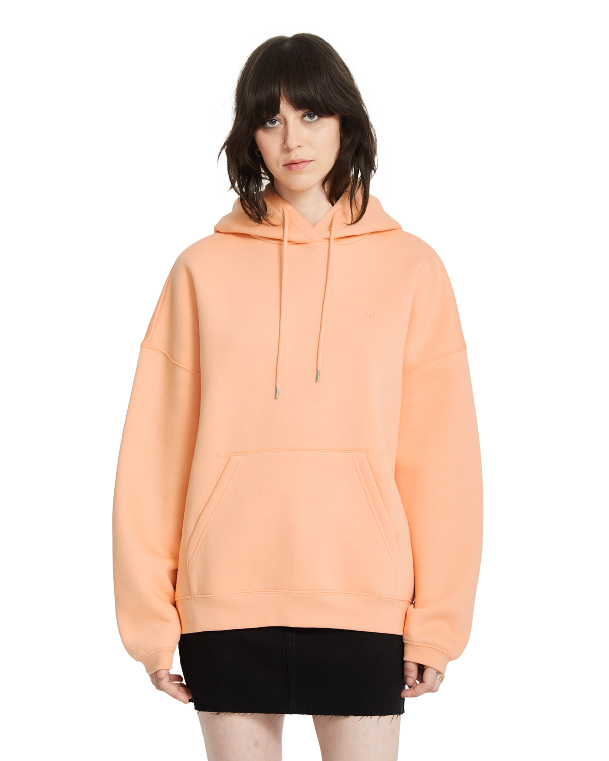 Volcom Stone Heart Up Hoodie Women's Hoodie - Pale Peach