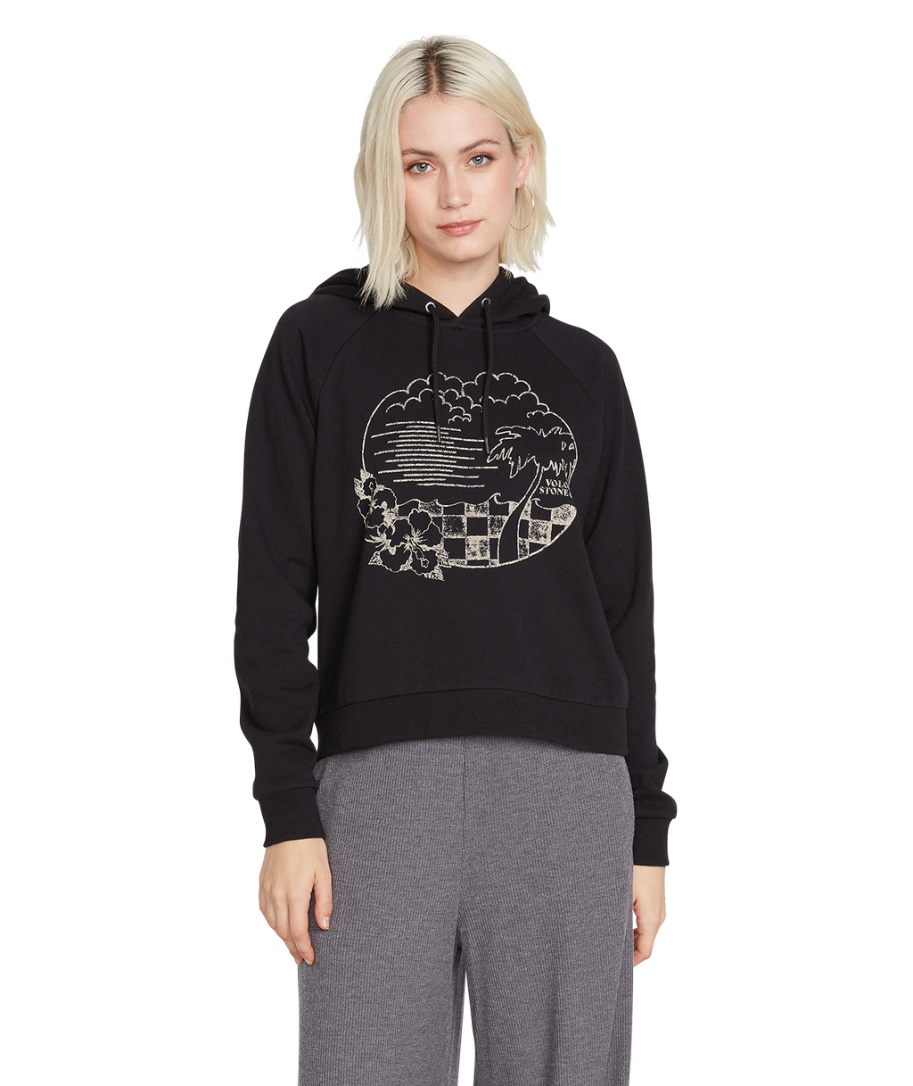 Volcom Truly Stokin Hoodie Women's Hoodie - Black