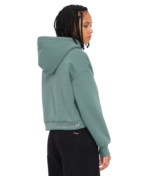 Felpa Snowboard Volcom Felpe Donna Felpa Con Cappuccio Da Donna