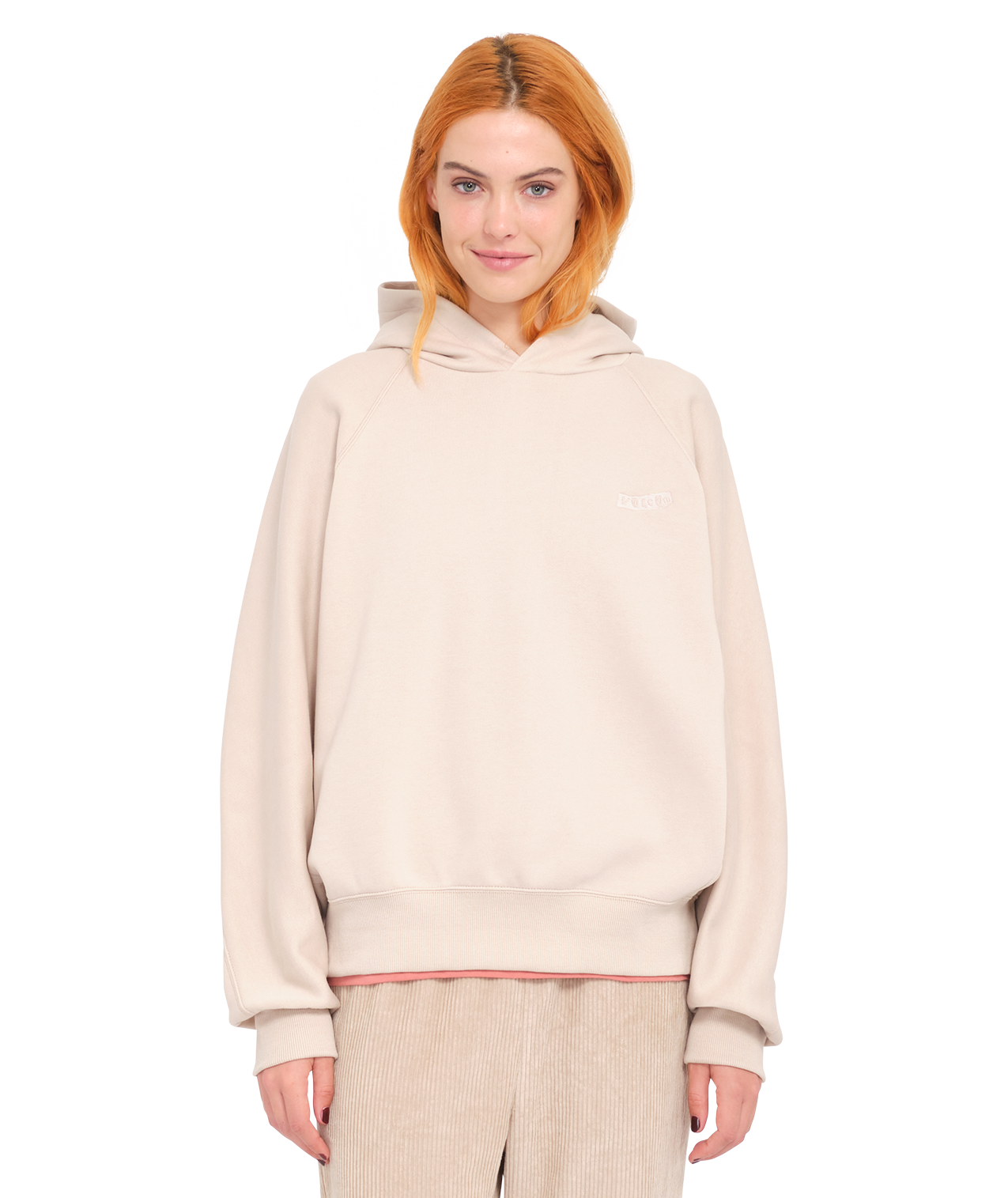 Volcom Women's Pistol Hoodie - Mushroom