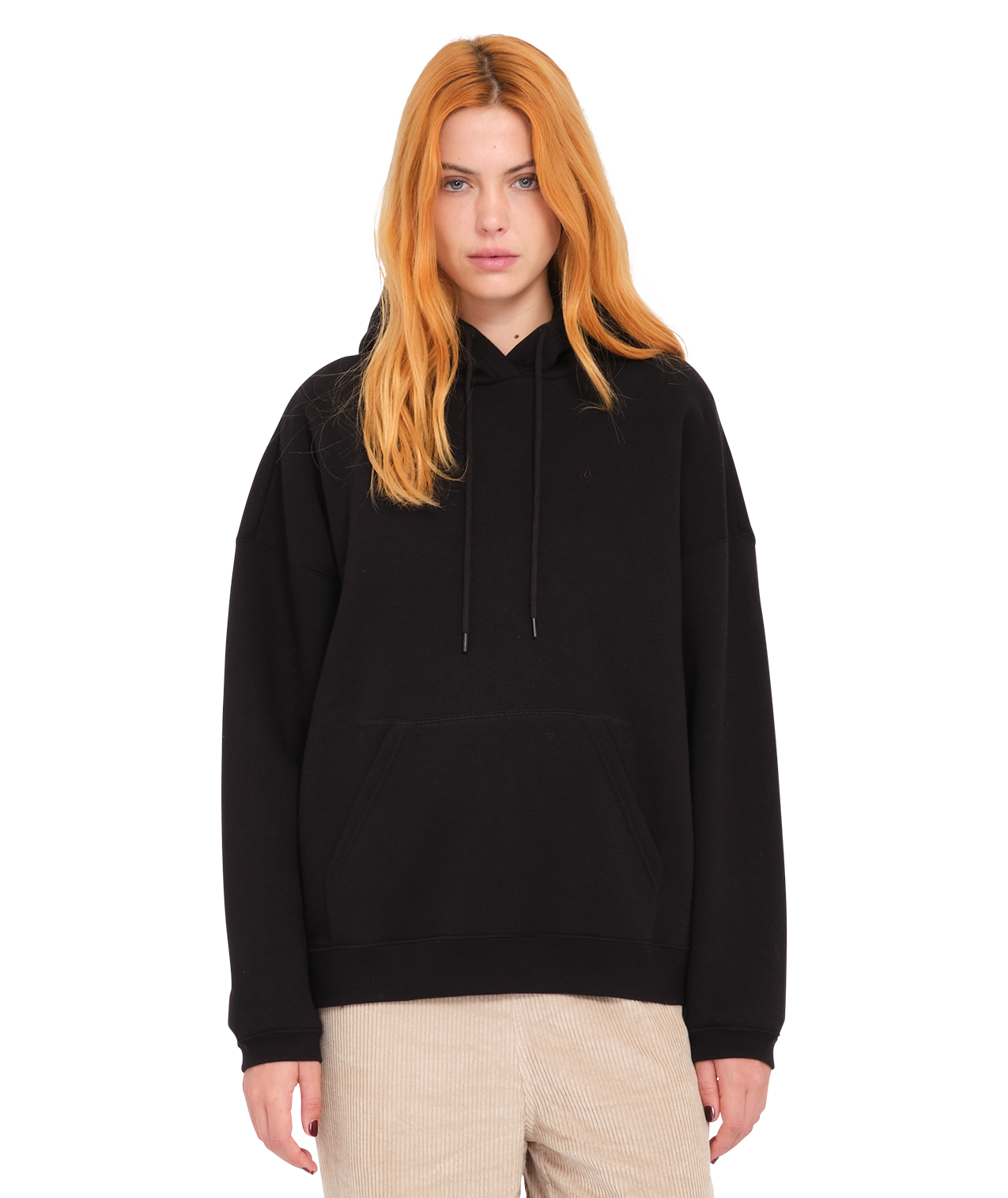Volcom Stone Heart Up Hoodie Women - Black