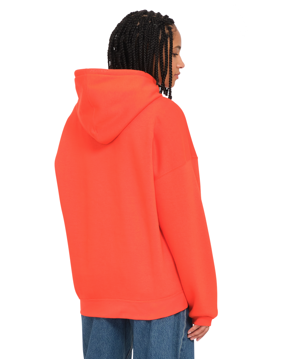 Sudadera con capucha Mujer Volcom Stone Heart Up Hoodie - Bright Red
