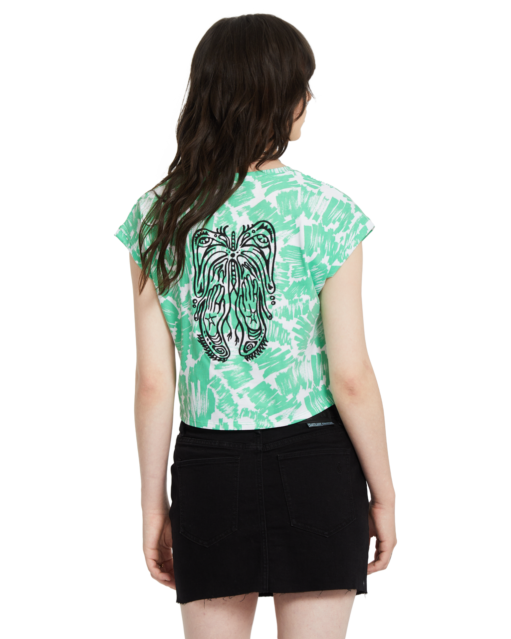 Maglietta da donna Volcom Fa Alix Boxy Sleeveless - Giada