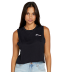 Camiseta de chica Volcom Stone Hour Crop - Black