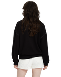 Volcom Women's Fa Alix Crew Sweatshirt - Black