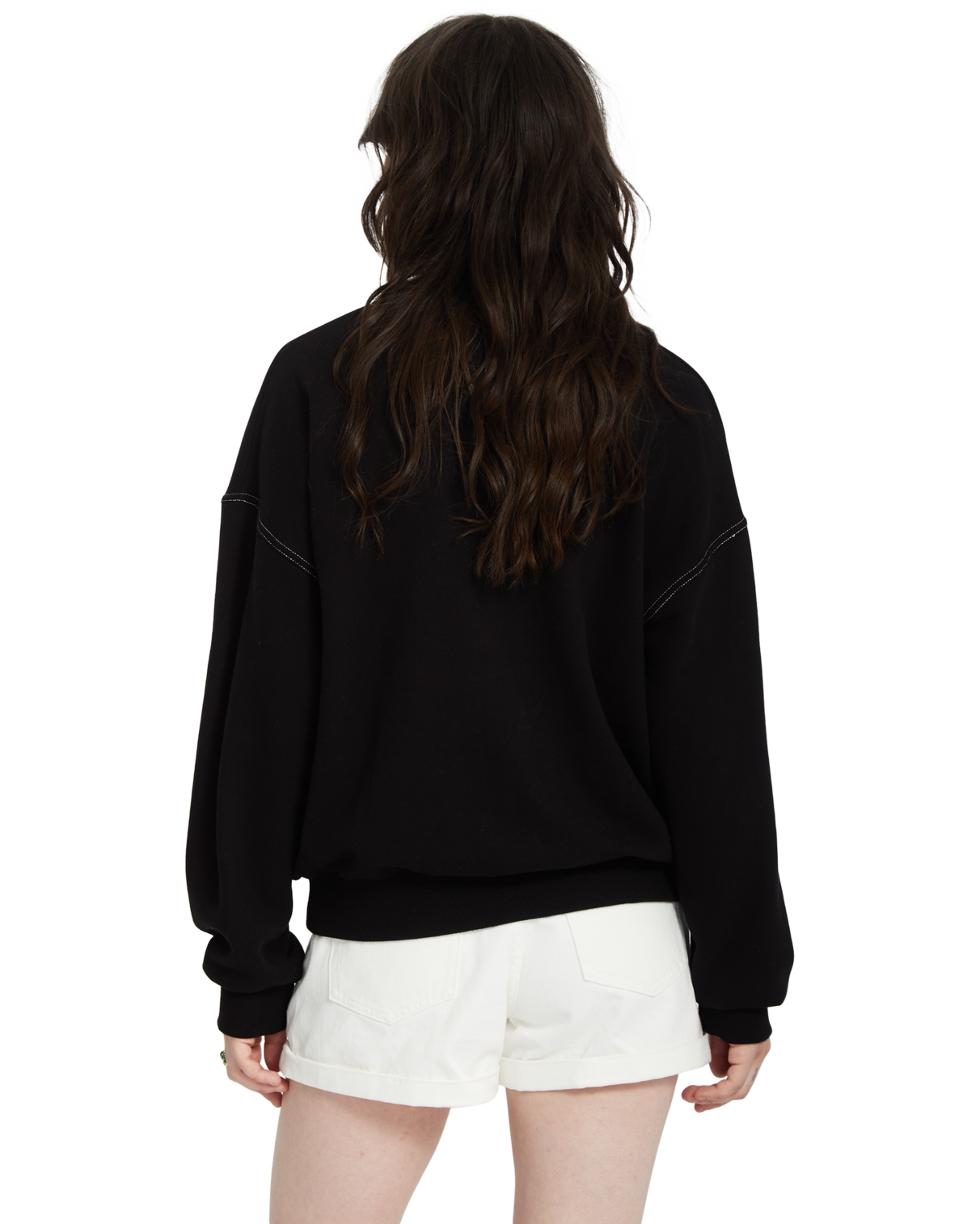 Volcom Women's Fa Alix Crew Sweatshirt - Black