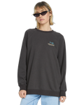 Volcom FA F Rygalski BF Crew sudadera mujer | Vintage Black