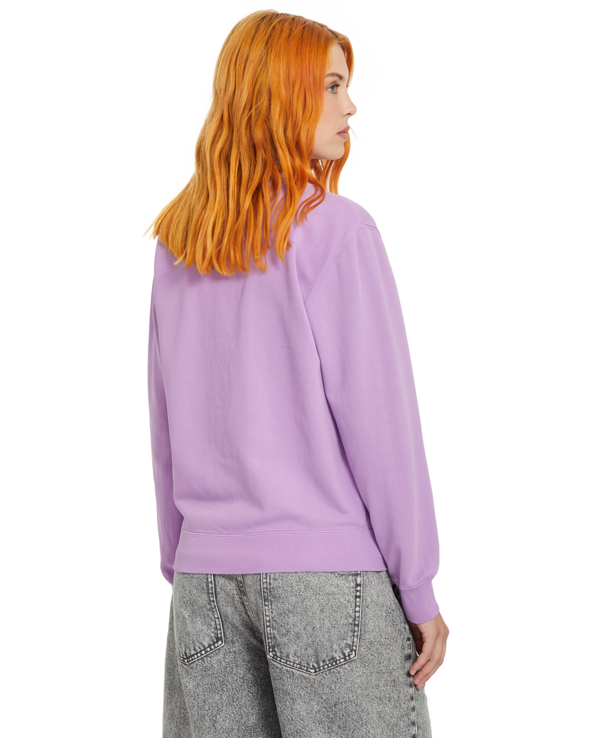Volcom Spikstone Crew Women's Sweatshirt - Iris Purple