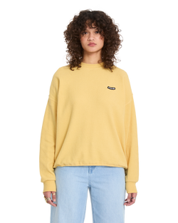 Volcom SWEETERRY CREW sudadera mujer | Sunburst