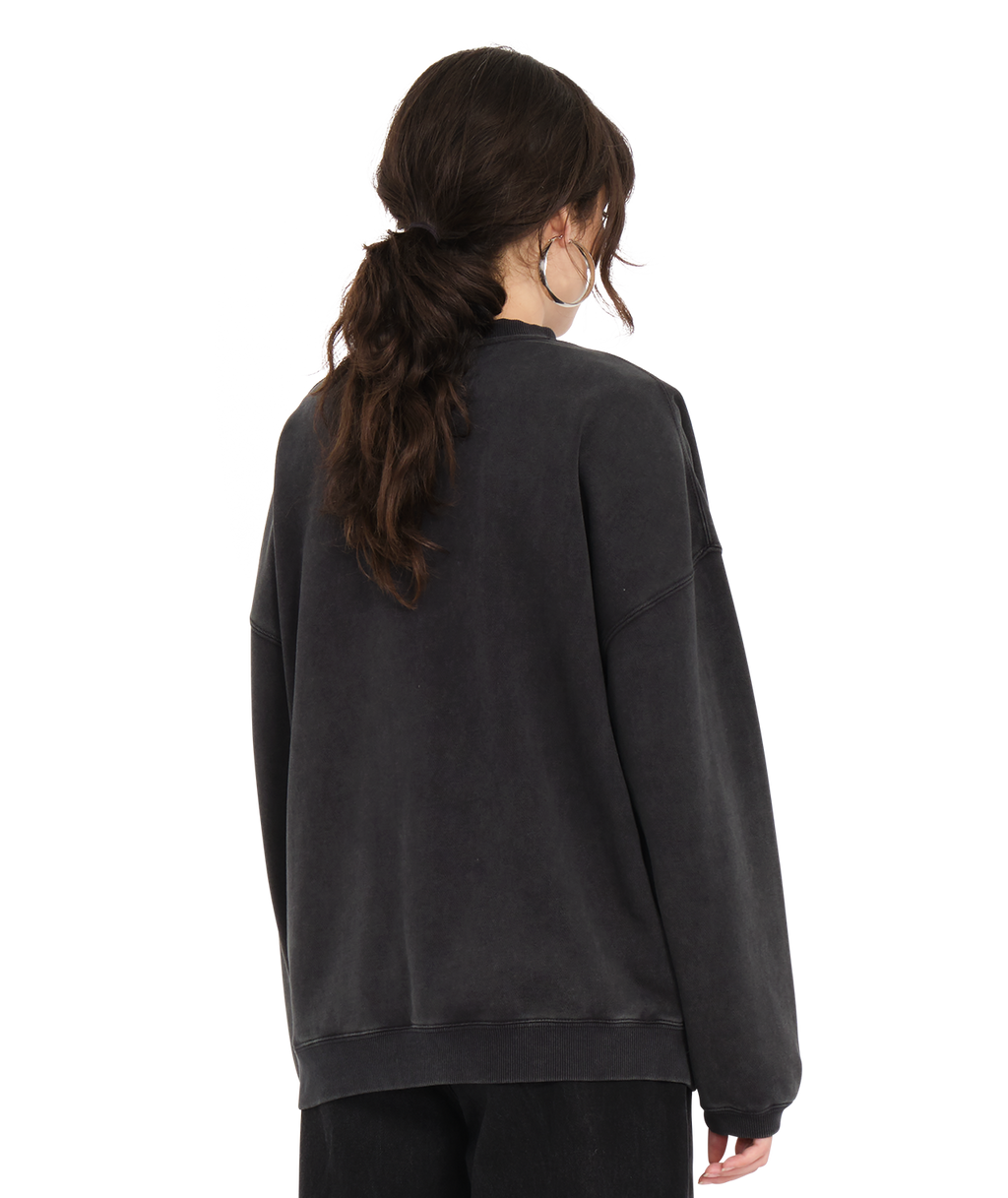 Volcom Women's Fa Max Sherman Crew Sweatshirt - Black