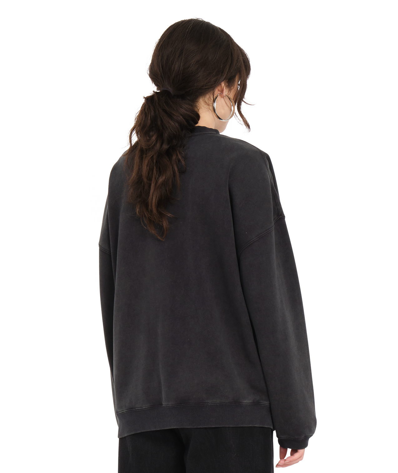 Volcom Women's Fa Max Sherman Crew Sweatshirt - Black