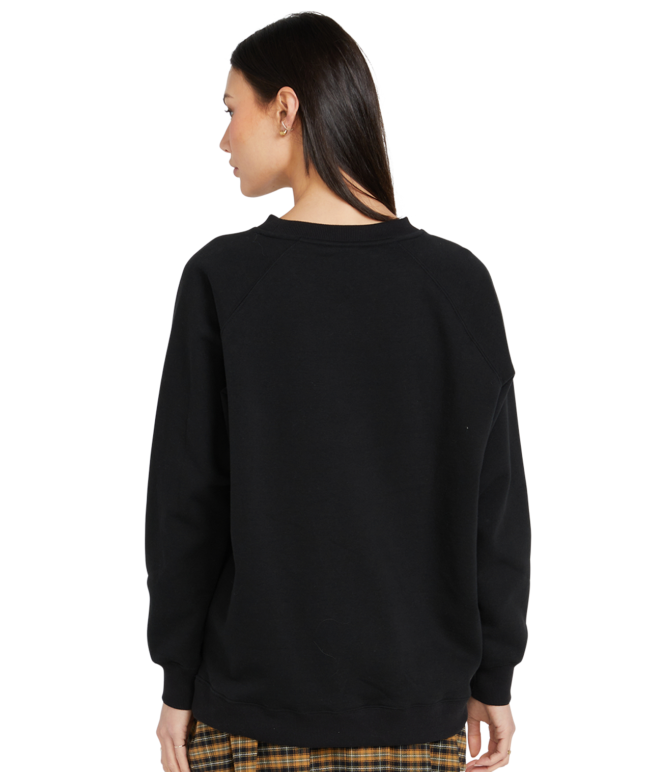 Volcom Women's Dede Crew Sweatshirt - Black