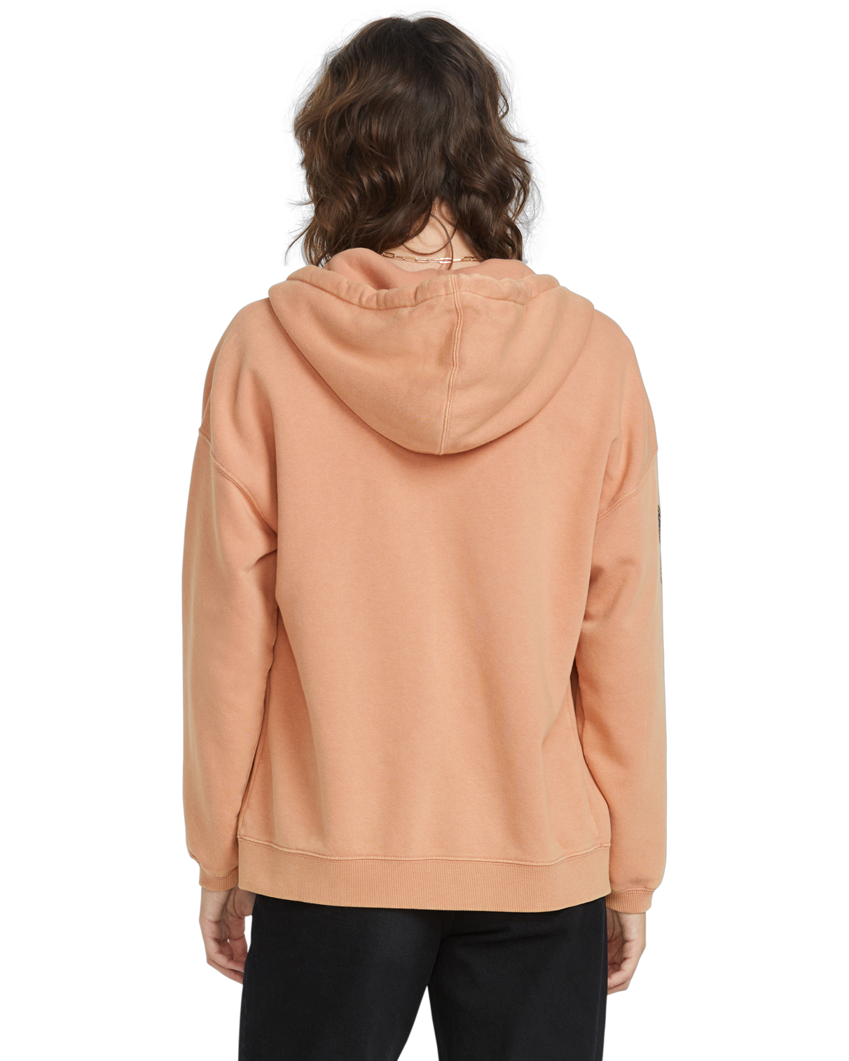 Volcom Stone Art Up Zip Women's Zip Hoodie - Sand Brown