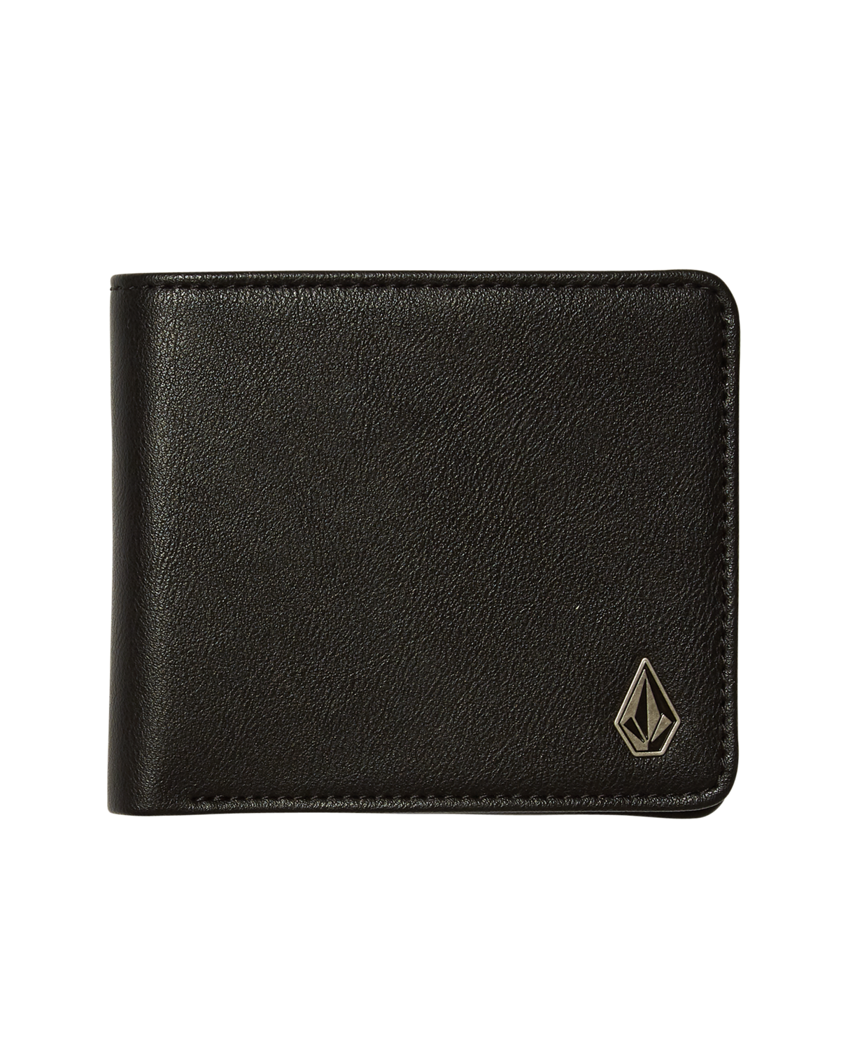 Volcom Slim Stone Pu Wallet S - Black